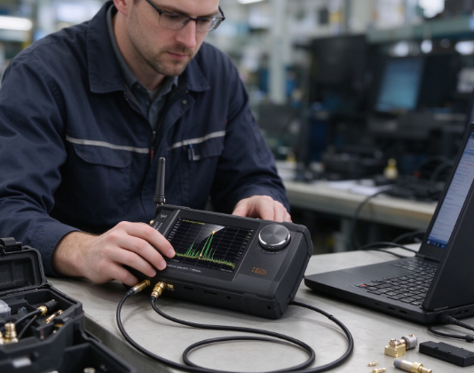 Signal Generator Spectrum Analyzer - SA5 El Tipi Çok Fonksiyonlu Spektrum