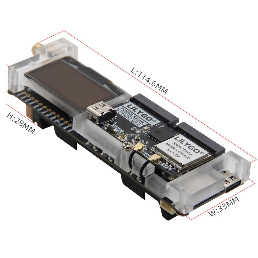 LILYGO® SoftRF T-Beam SUPREME  - Esp32 S3 Development Board Lot incelemesi ve fiyatı